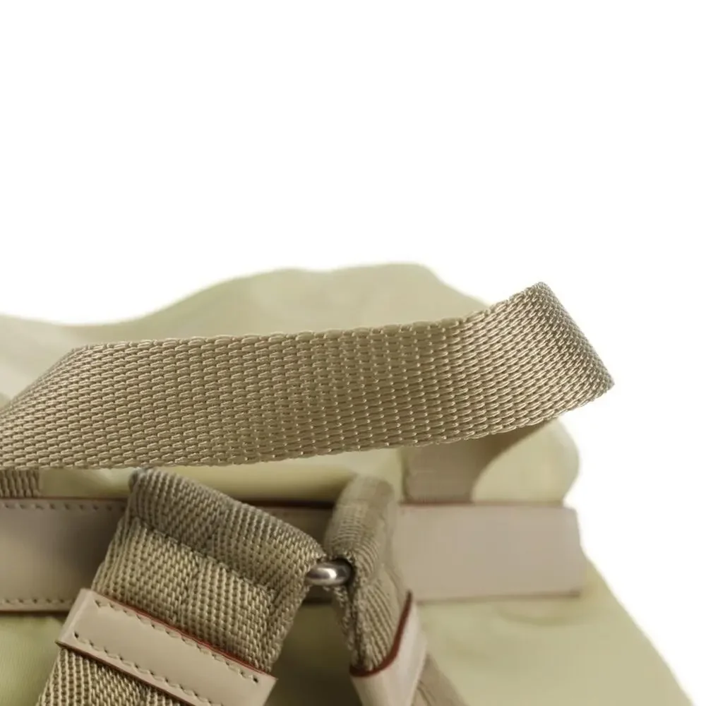 Prada Nylon Backpack Beige